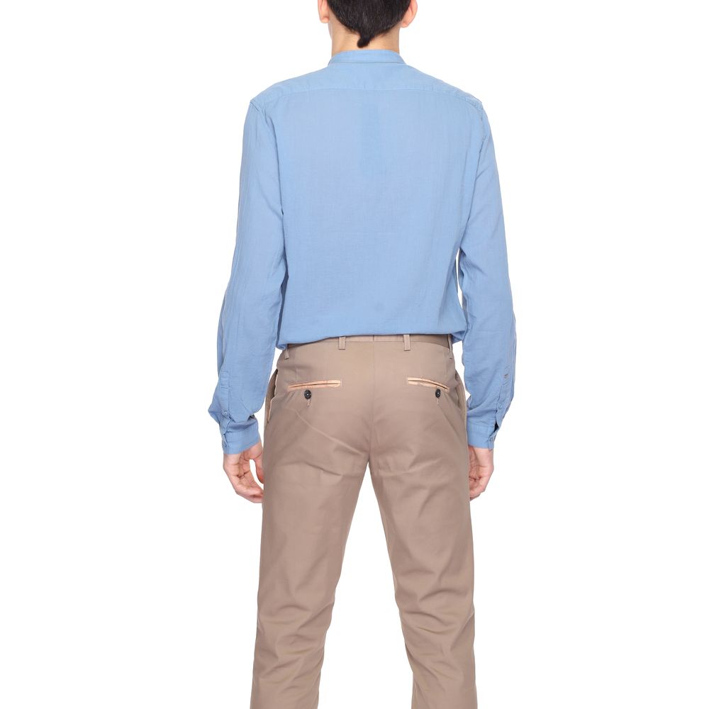 Antony Morato Blauw Katoenen Shirt