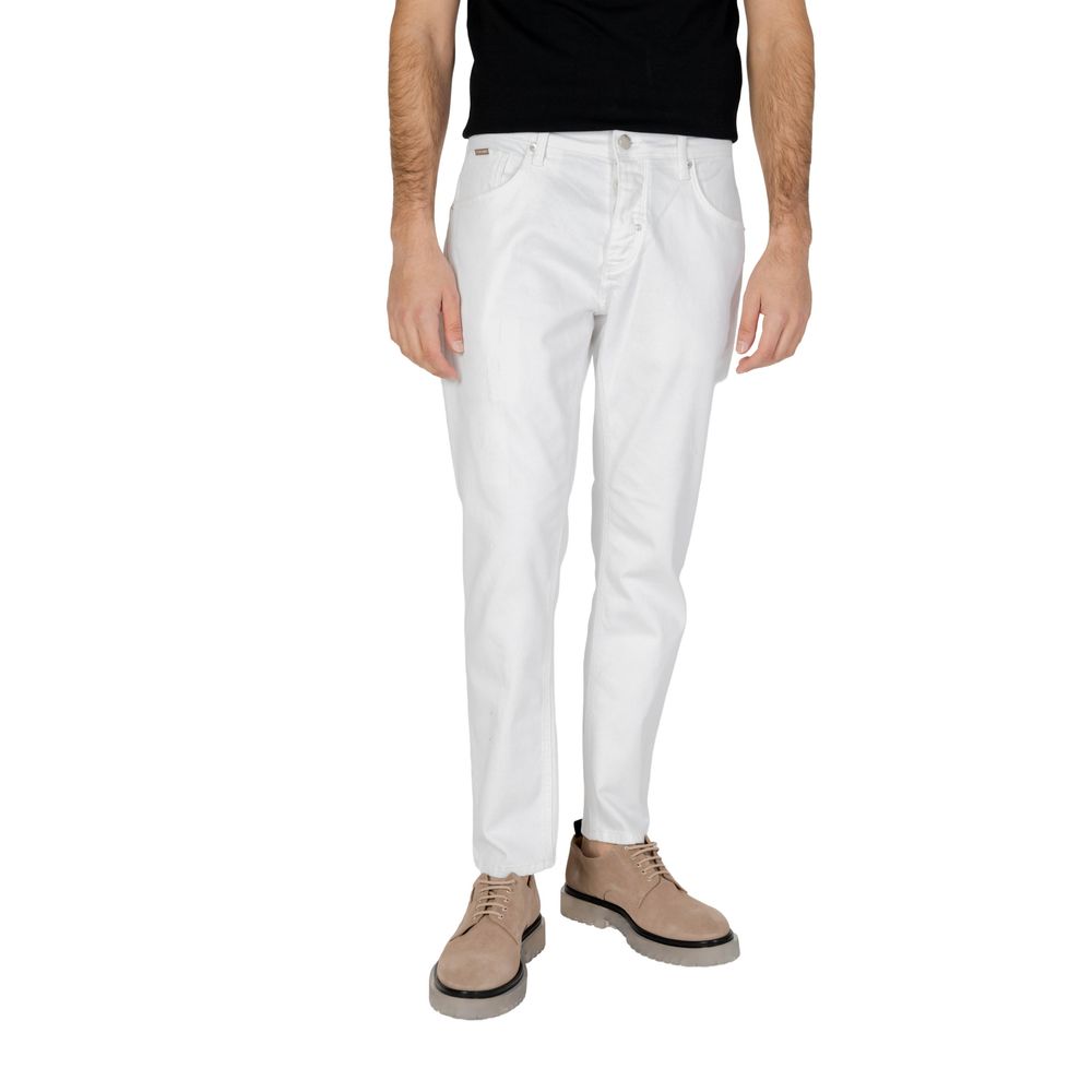 Jean et pantalon en coton blanc Antony Morato