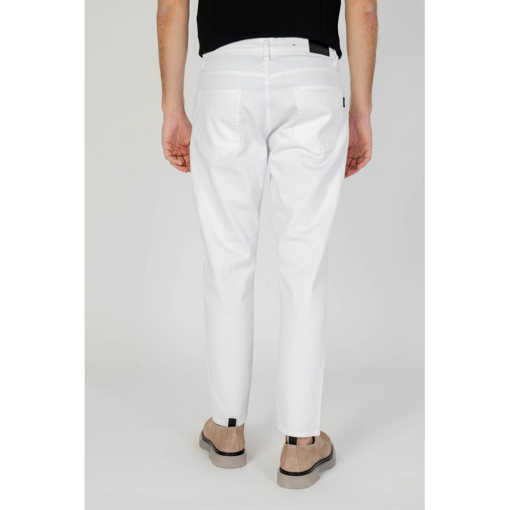 Jean et pantalon en coton blanc Antony Morato