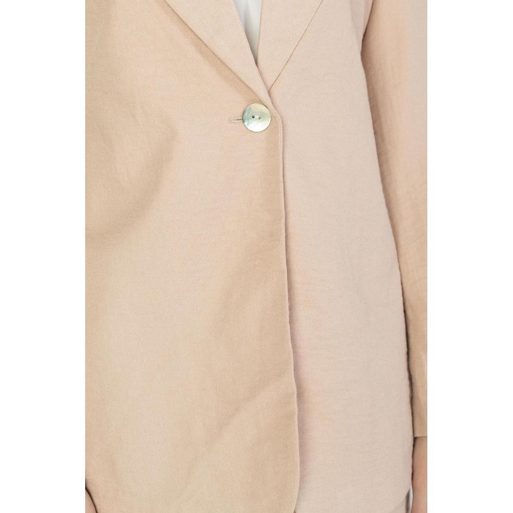 Blazer rose en viscose Vero Moda