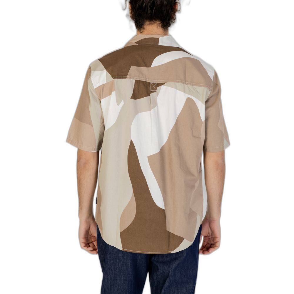 Only &amp; Sons Bruin Katoenen Korte Mouw