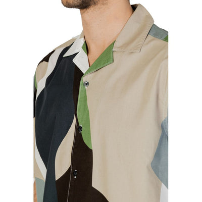 Only &amp; Sons Groene Katoenen Korte Mouw