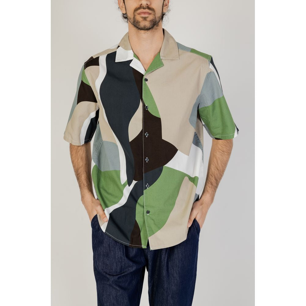 Only &amp; Sons Groene Katoenen Korte Mouw