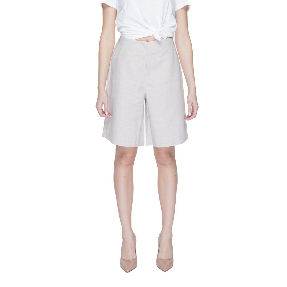 Bermuda en polyester gris Vero Moda