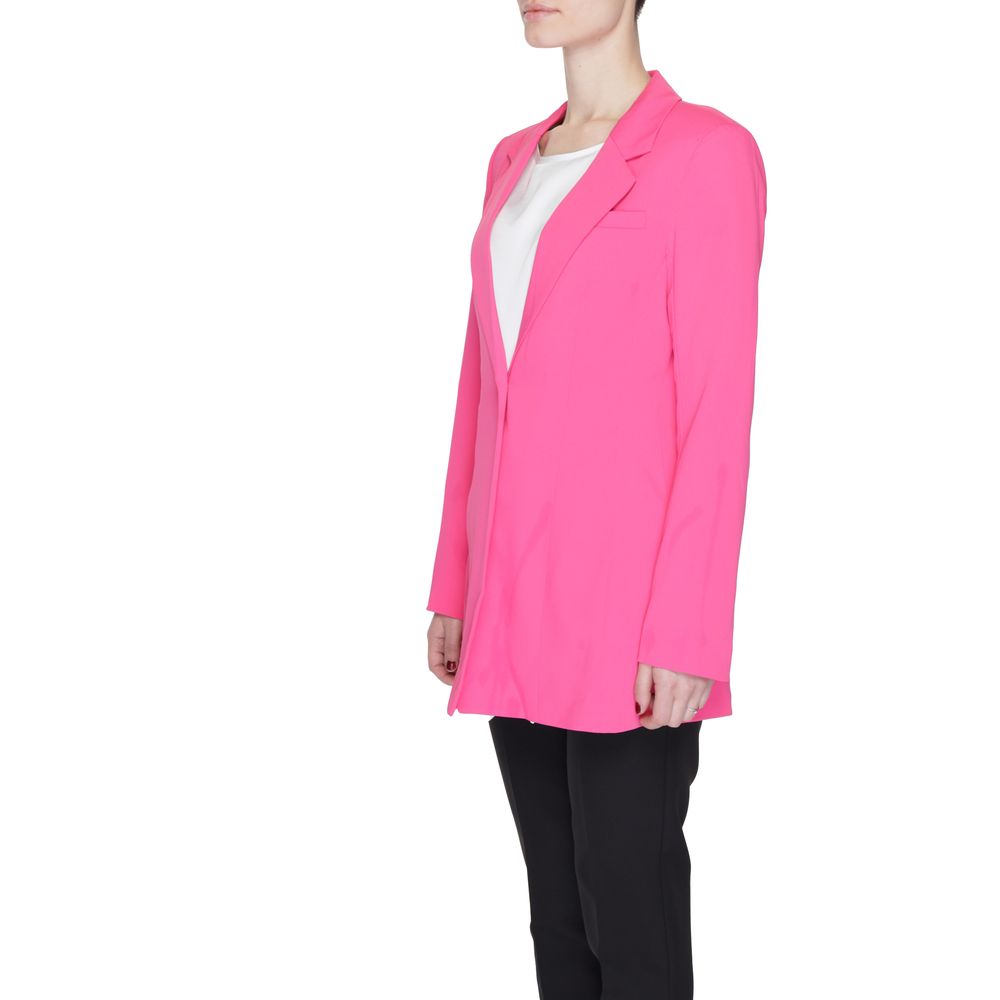 Blazer rose en polyester Vero Moda