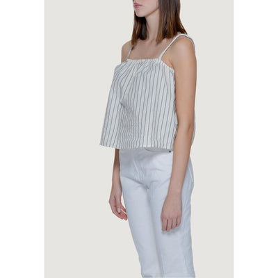 Débardeur en coton biologique beige Vero Moda