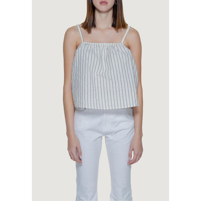 Débardeur en coton biologique beige Vero Moda