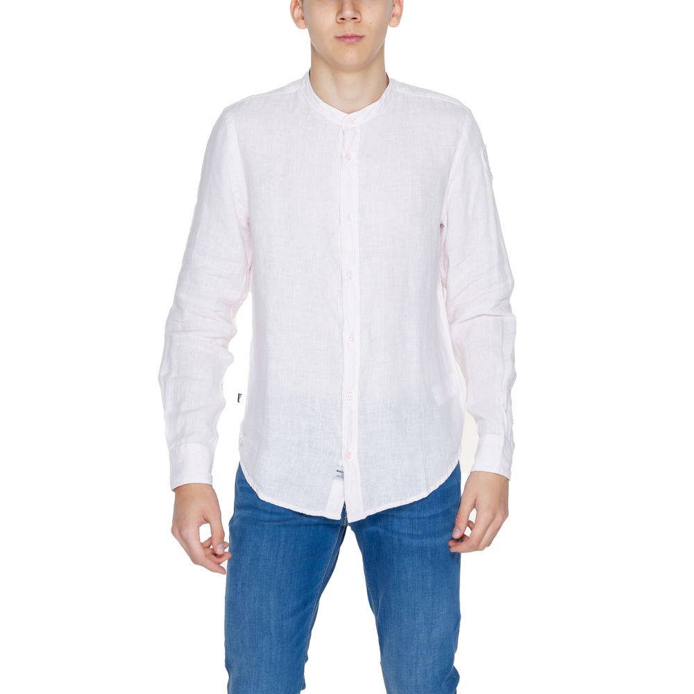 Chemise en lin multicolore Blauer