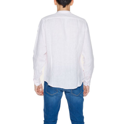 Chemise en lin multicolore Blauer