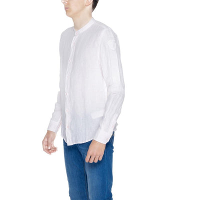 Chemise en lin multicolore Blauer
