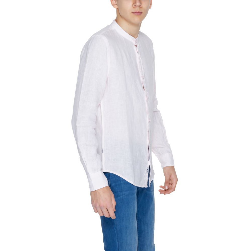 Chemise en lin multicolore Blauer