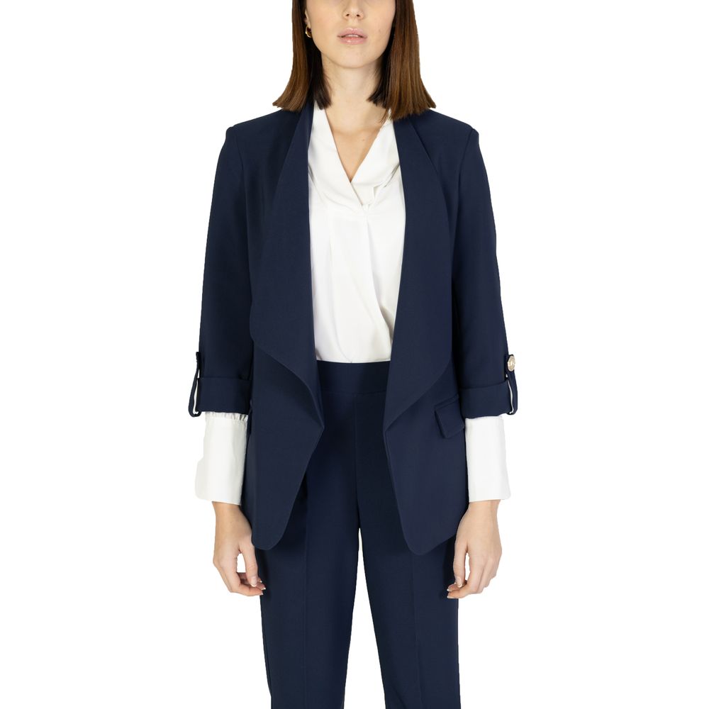 Blazer bleu en polyester Rinascimento