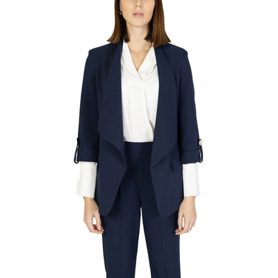 Blazer bleu en polyester Rinascimento