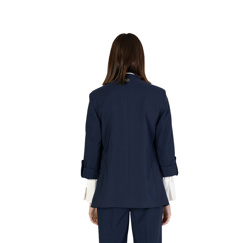 Blazer bleu en polyester Rinascimento