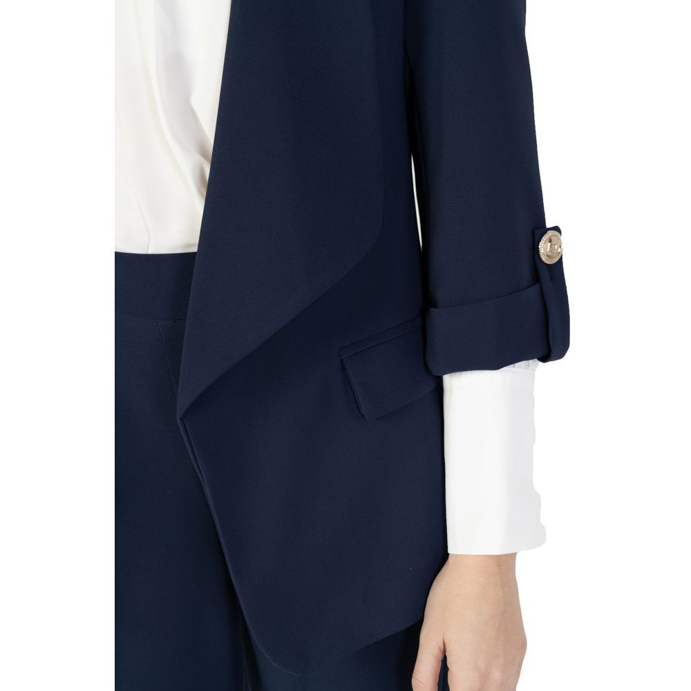 Blazer bleu en polyester Rinascimento
