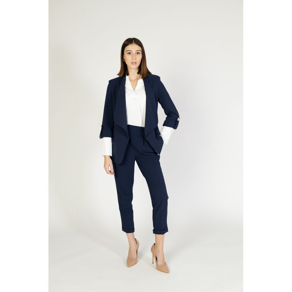 Blazer bleu en polyester Rinascimento