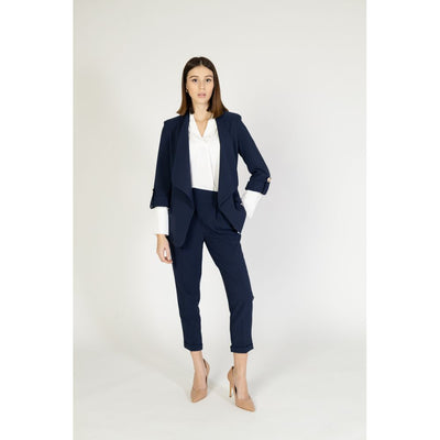 Blazer bleu en polyester Rinascimento