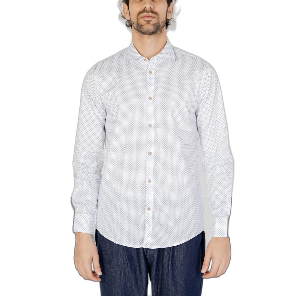Chemise en coton blanc Hamaki-Ho