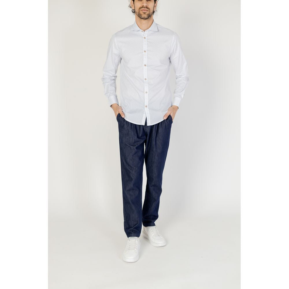 Chemise en coton blanc Hamaki-Ho