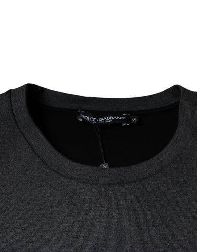 T-shirt ras du cou camouflage gris foncé Dolce &amp; Gabbana