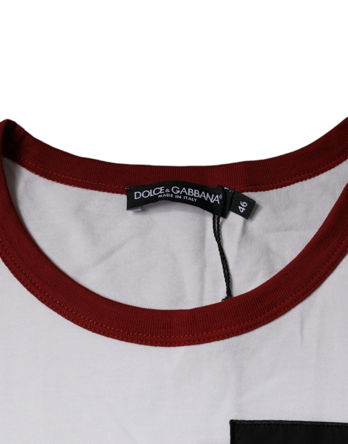Dolce &amp; Gabbana Wit T-shirt met ronde hals en grafische print van katoen