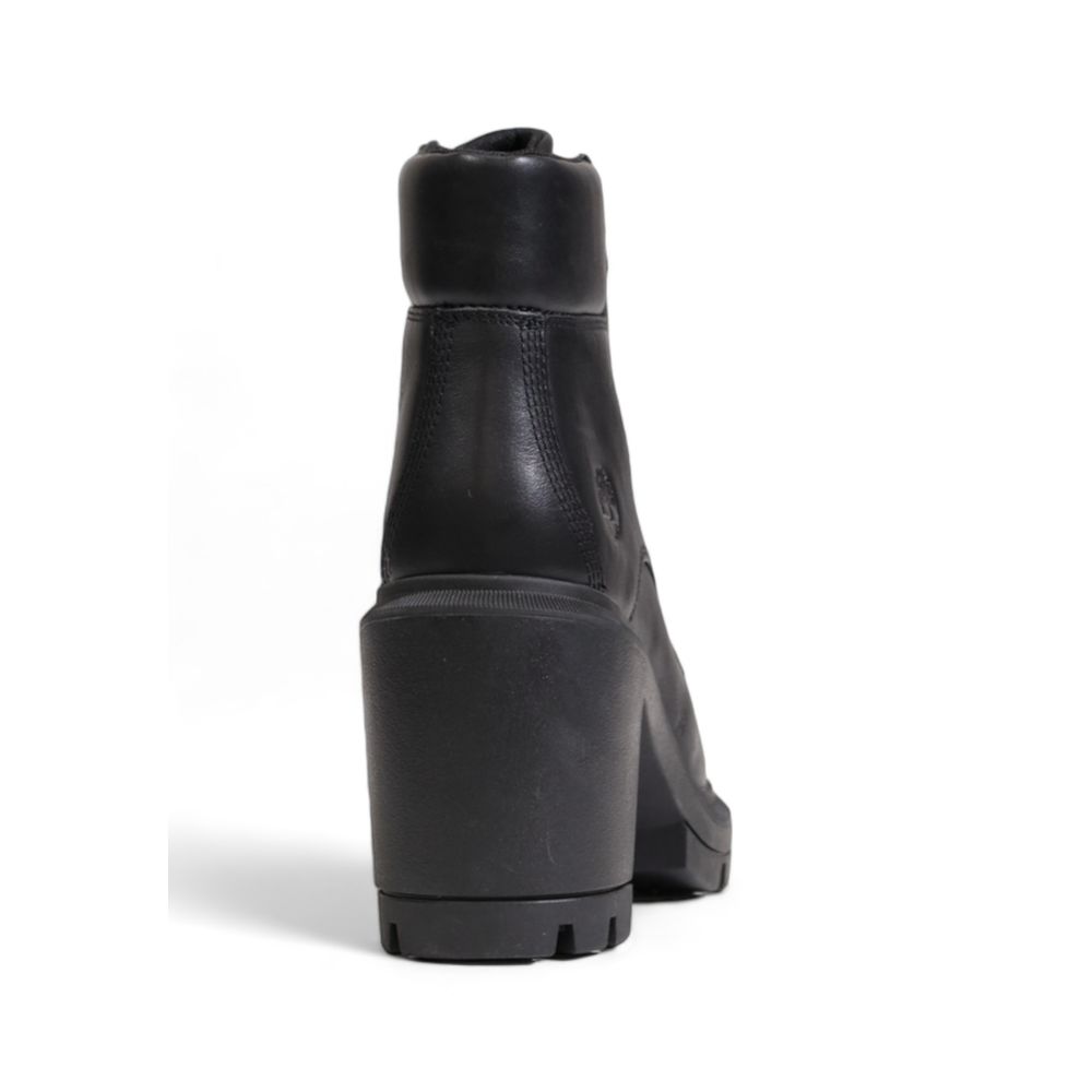 Timberland Black Recycled Leather High Heel