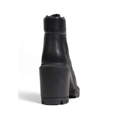 Timberland Black Recycled Leather High Heel