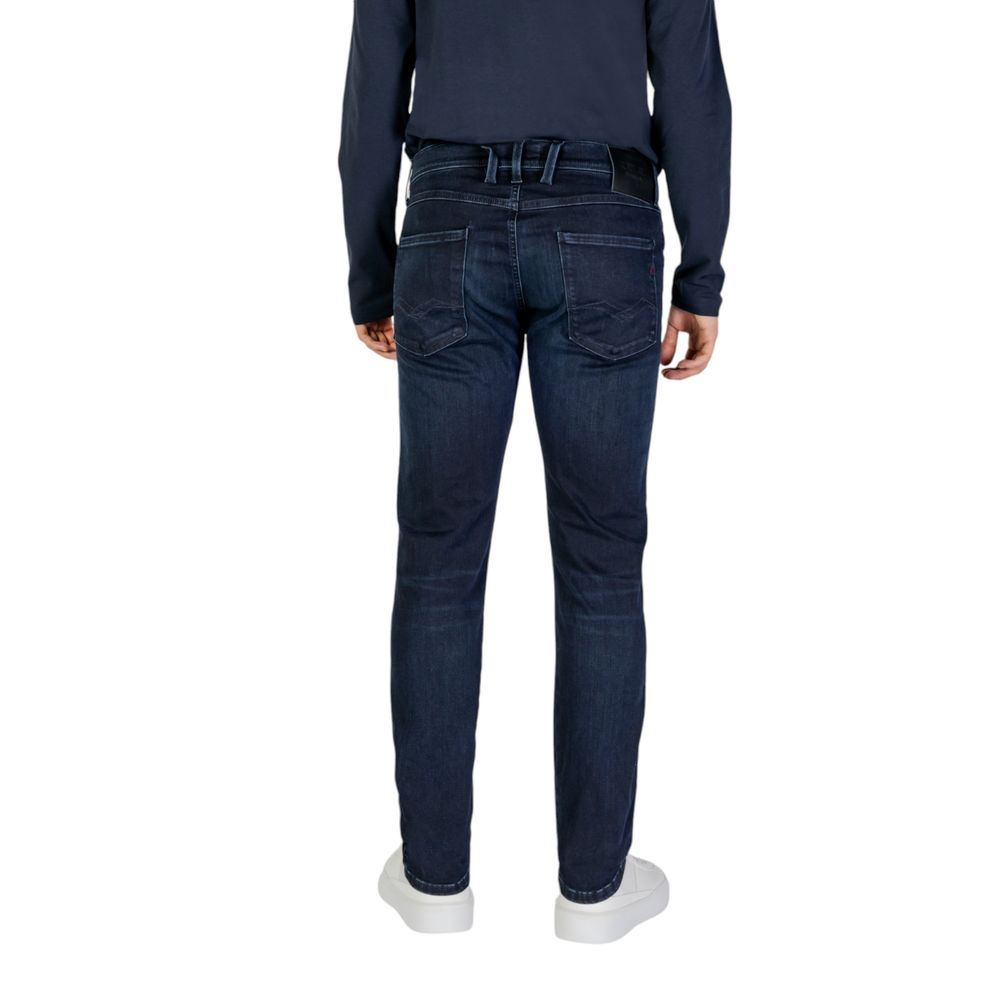 Replay blauwe katoenen jeans en broek