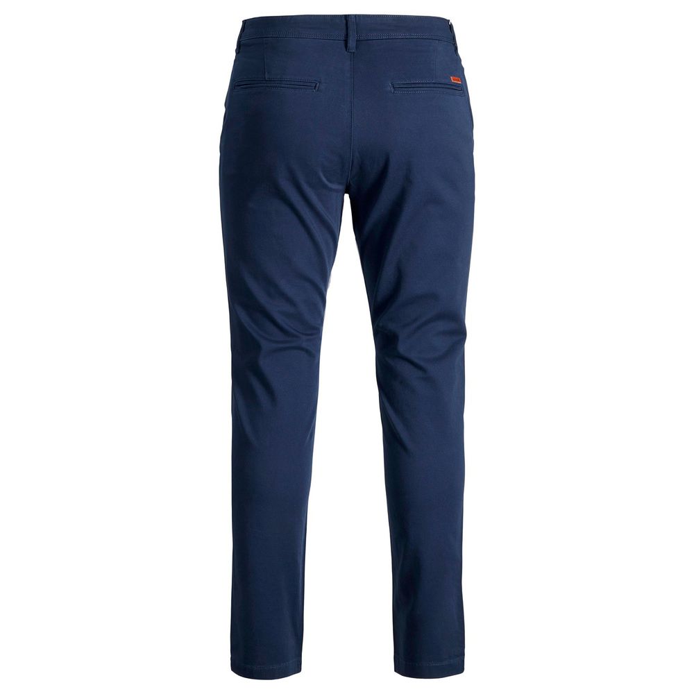 Jack Jones Blauwe Katoenen Skinny Broek