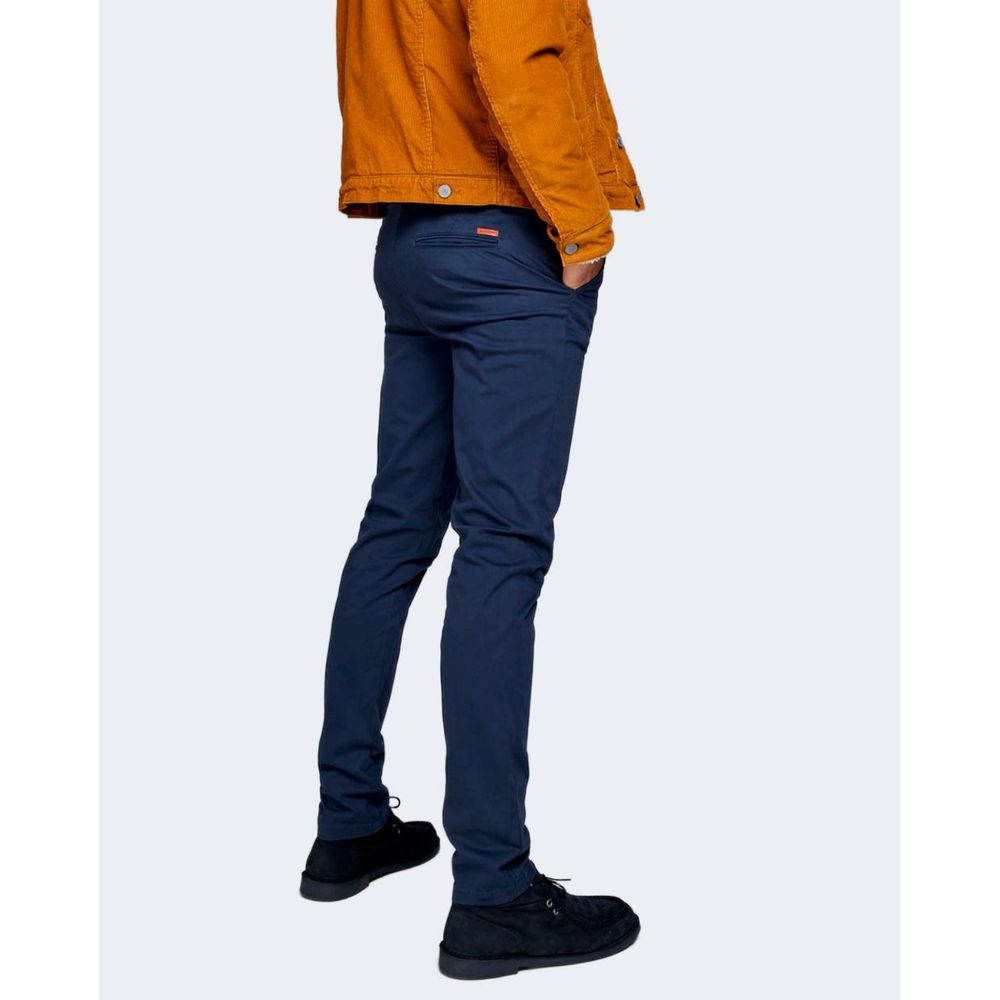 Jack Jones Blauwe Katoenen Skinny Broek