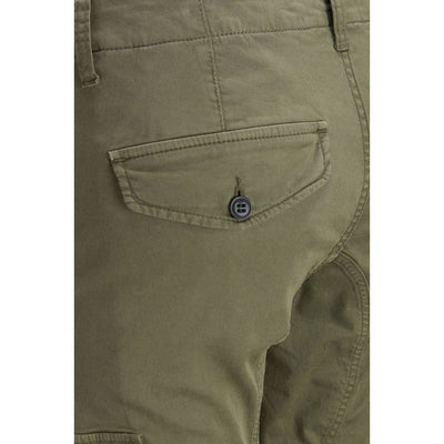 Jack Jones Groene Katoenen Skinny Broek
