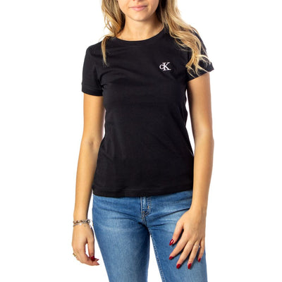 Calvin Klein Jeans Zwart Katoenen T-shirt