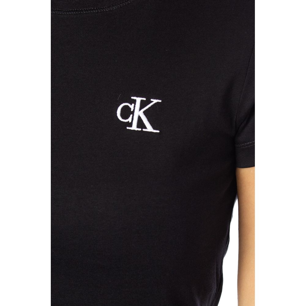 Calvin Klein Jeans Zwart Katoenen T-shirt