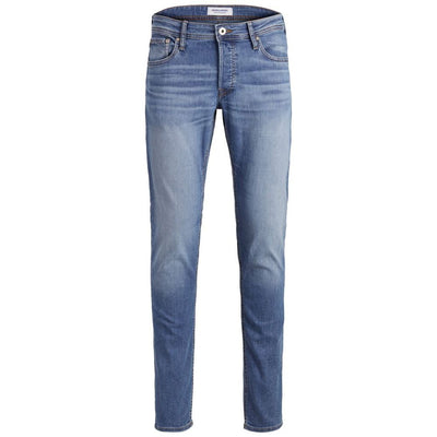 Jack Jones blauwe katoenen jeans en broek