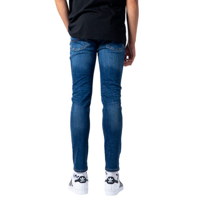 Jack Jones blauwe katoenen jeans en broek