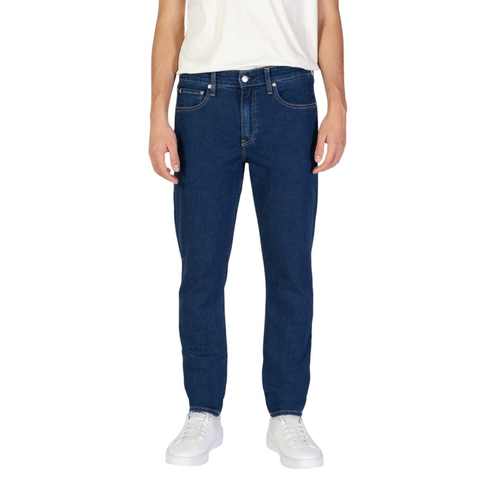 Jean slim en coton bleu Calvin Klein Jeans
