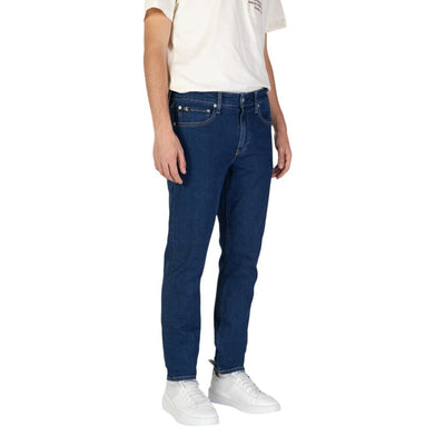 Jean slim en coton bleu Calvin Klein Jeans