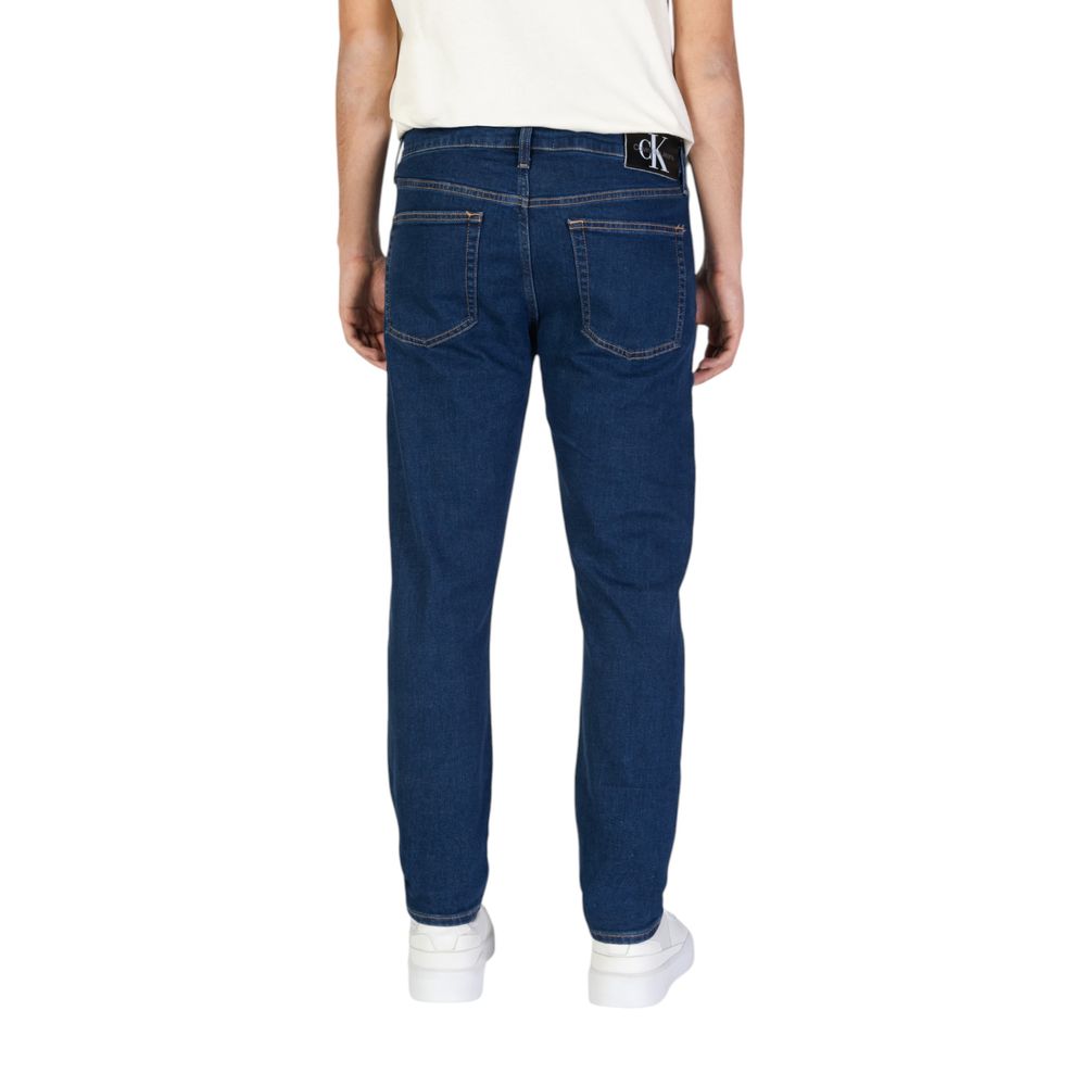 Jean slim en coton bleu Calvin Klein Jeans