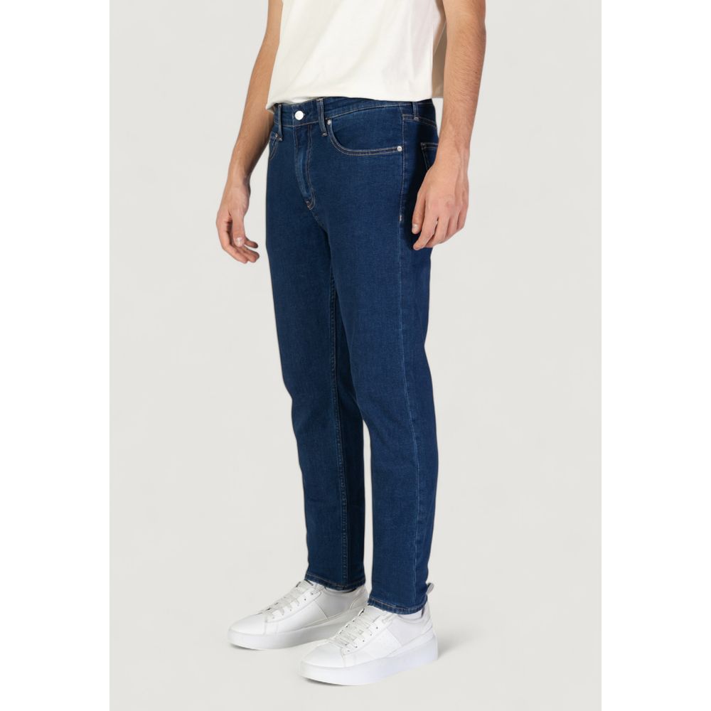 Jean slim en coton bleu Calvin Klein Jeans