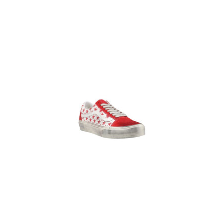 Baskets en cuir suédé rouge Vans