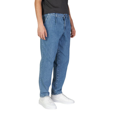 Jack Jones Blauwe Katoenen Relaxed Fit Jean