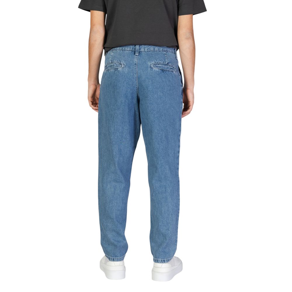 Jack Jones Blauwe Katoenen Relaxed Fit Jean