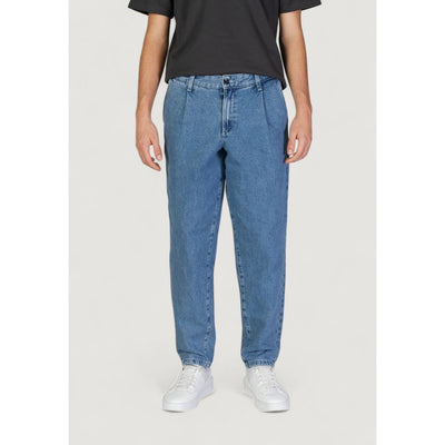 Jack Jones Blauwe Katoenen Relaxed Fit Jean