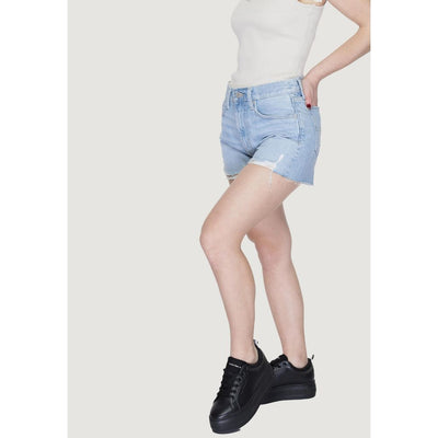 Short en coton bleu clair Tommy Hilfiger Jeans