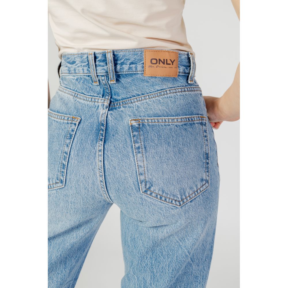 Jean et pantalon en coton bleu clair uniquement
