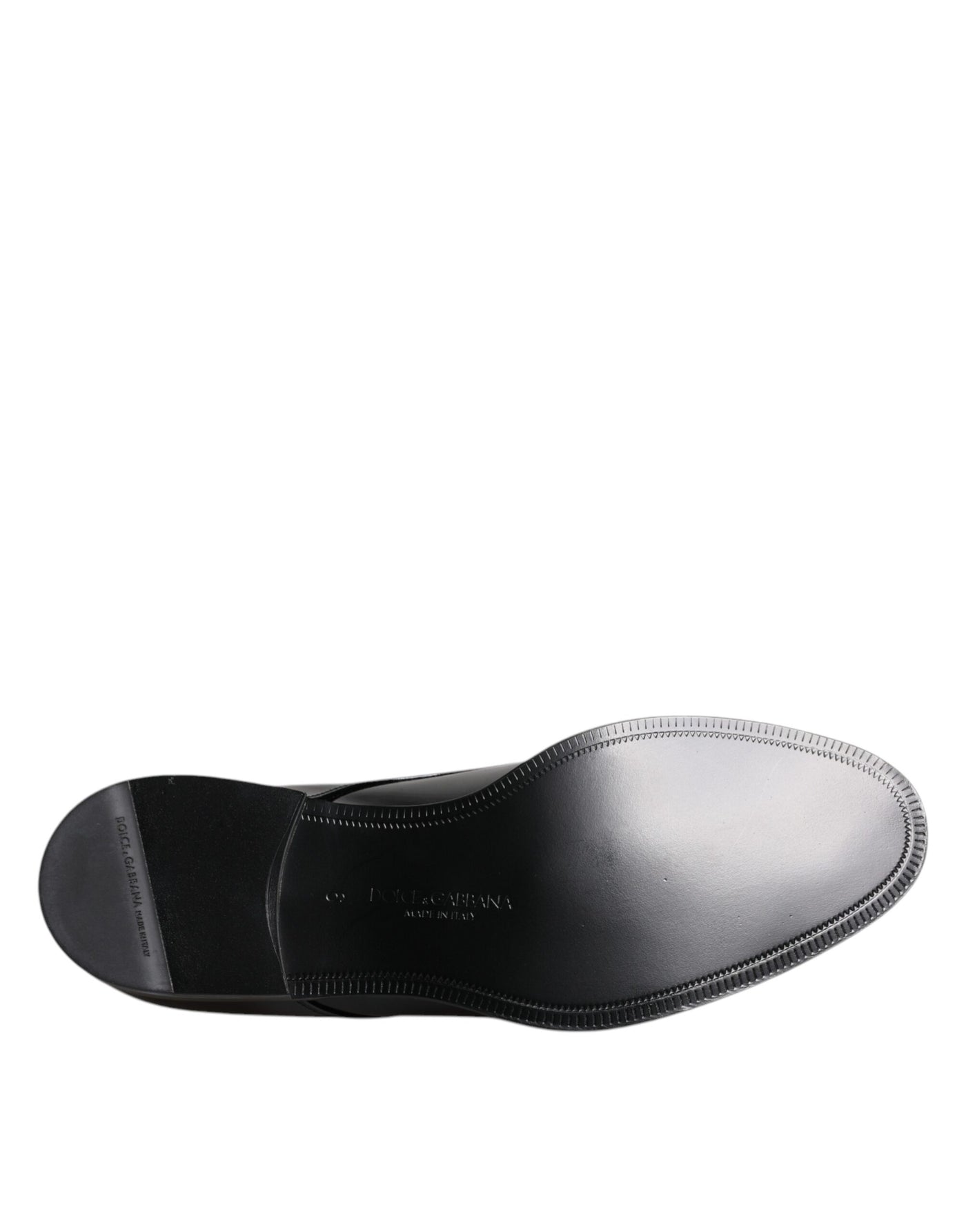Dolce &amp; Gabbana Zwarte Patentleren Derby Formele Schoenen