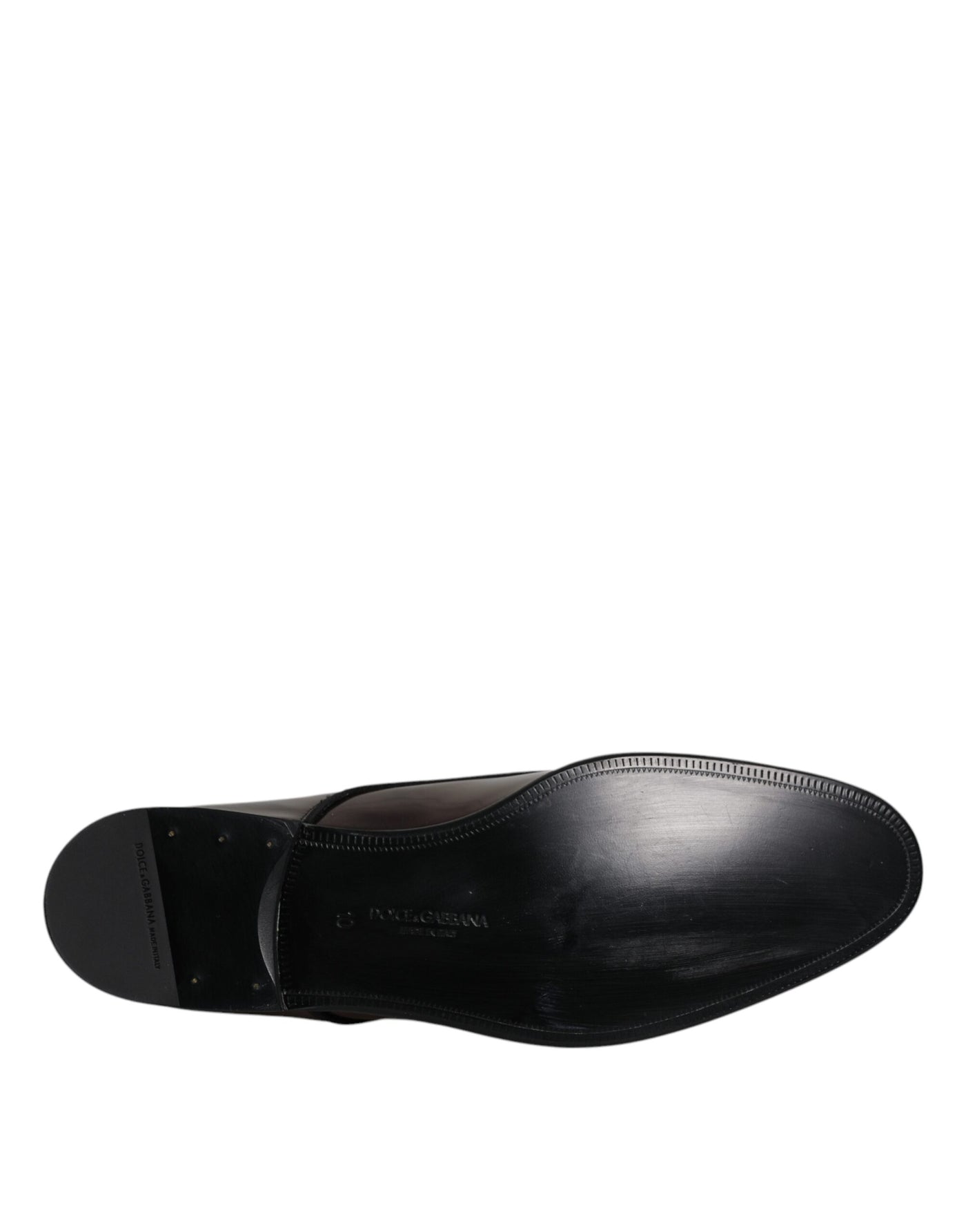 Dolce &amp; Gabbana Peacock Patent Leather Derby Herenschoenen