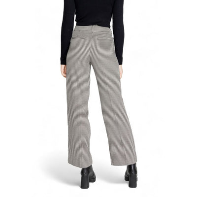 Jeans et pantalons en polyester noir uniquement