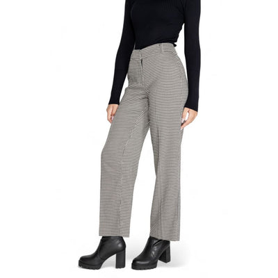 Jeans et pantalons en polyester noir uniquement