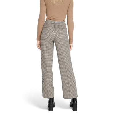 Only Beige Polyester Pant